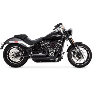 Výfuk VANCE & HINES SHORTHOTS STAGGERED pro HARLEY DAVIDSON FXLR 2018-2023 černý