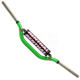 Řidítka RENTHAL TWINWALL 997 RC / ORIGINAL HONDA / KAWASAKI ZELENÉ