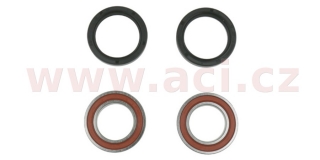 Sada ložisek a gufer kola Athena pro Kawasaki KXF 250/450 06-18 zadní