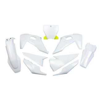 Sada plastů UFO pro HUSQVARNA TC 125/250/350 2016-2019 - barva bílá OEM 