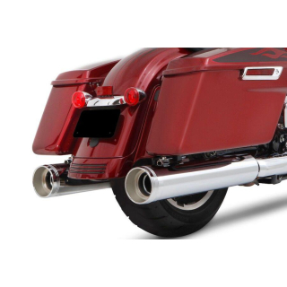Homologované koncovky výfuku RINEHART RACING pro HARLEY DAVIDSON Touring Models  2018-2023 Chrom 4,5
