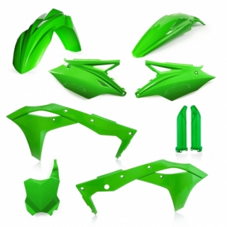 Sada plastů KAWASAKI KXF 250 2018 zelená