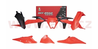 Sada plastů 6 dílů RTECH / RACETECH pro motocykly KTM EXC-F 350 / EXC-F 450 / EXC-F 500 2020 oranžovo/černá