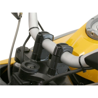 Zvýšení / vyvýšení řidítek motocyklu SW-MOTECH pro BMW R 1200 GS 04-07 , zvýšení o 30 mm, barva černá
