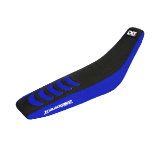 Potah sedla BLACKBIRD RACING Yamaha YZ125+YZ250 / 02-20 + WR125+WR250 / 16-20 - modro-černý (typ potahu DG3)