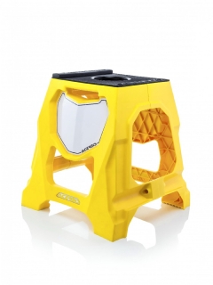 Plastový stojan pod motocykl ACERBIS 711 Bike žlutý