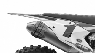 Univerzální silikonový chránič výfuku ACERBIS SILENCER PROTECTOR černý