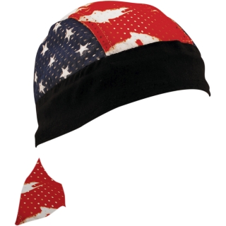 Ventilační šátek na hlavu ZANHEADGEAR FLYDANNA PATRIOTIC VENTED