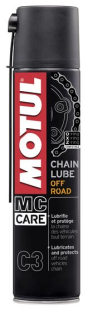 Mazivo na řetězy MOTUL CHAIN LUBE OFF ROAD C3 400ml