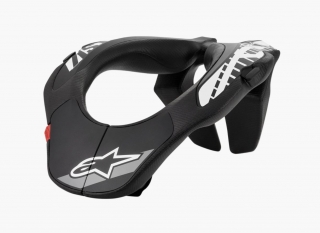 Dětský chránič krční páteře ALPINESTARS NECK SUPPORT BÍLÝ/ČERNÝ, VEL. UNI