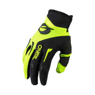 A Motokrosové rukavice ONEAL ELEMENT černá/žlutá fluo   