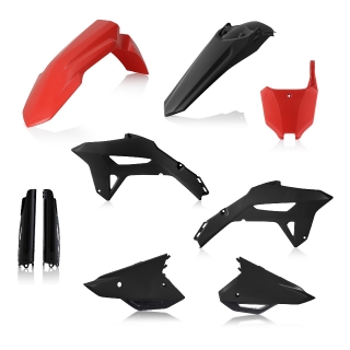 Sada plastů ACERBIS HONDA CRF 450 R 2021-2022 černo červená