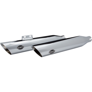 Koncovky výfuku S&S CYCLE pro HARLEY DAVIDSON FLFB/FLSL/FXBB/FXBR/FXLR rok 2018-2020