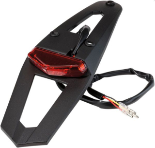 A Držák SPZ s led světlem MOOSE RACING TAILIGHT RSP LED 3.0 ČERNÝ