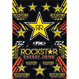 a Sada polepů FACTORY EFFEX ROCKSTAR 33X51 CM