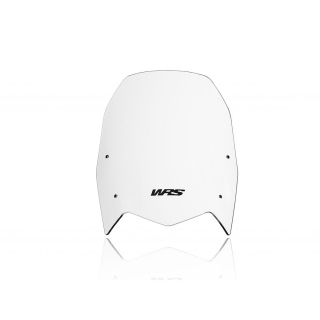 Plexi motocyklu WRS pro YAMAHA XTZ 690 Tenere 700 2019-2020 54 KW(73 PS), barva čirá, výška 29 cm (11-1/2")