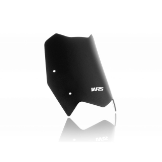Plexi motocyklu WRS pro YAMAHA XTZ 690 Tenere 700 2019-2020 54 KW(73 PS), barva černá, výška 23,5 cm (9-1/4")