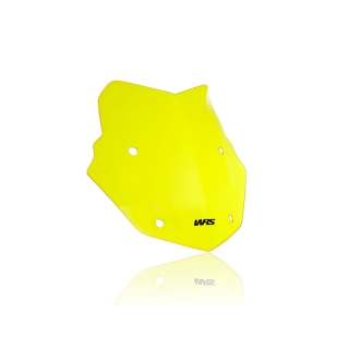 Plexi motocyklu WRS pro BMW R 1200 GS 2013-2020 , barva žlutá, výška 32 cm (12-1/2")