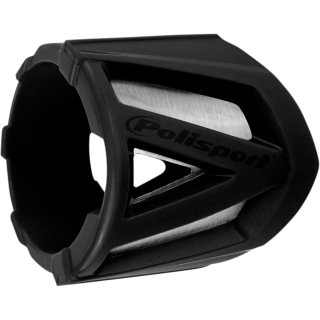 Univerzální silikonový chránič výfuku POLISPORT malá verze 200/330 mm barva černá