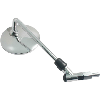 Zpětné zrcátko motocyklu PARTS EUROPE CUSTOM REPLACEMENT MIRROR / NATURAL CHROME