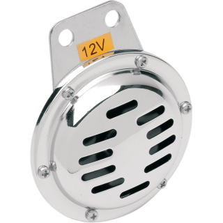 Klakson - zvonek na motocykl CHRIS PRODUCTS HORN 12V 2-TERMINAL 4" velikost 102 mm (4"), 12V  3A, hladina hlučnosti db rating 90-115 