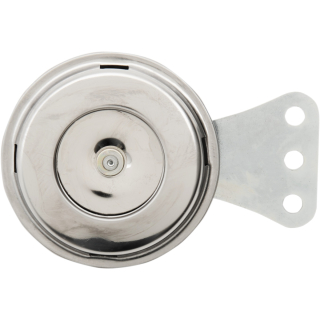 Klakson - zvonek na motocykl K&S TECHNOLOGIES ECONOMY HORN velikost 69,9 mm (2-3/4"), hlasitost 105 dB
