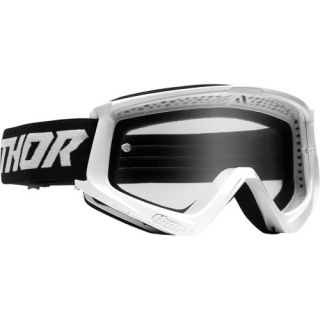 Motokrosové-enduro-MTB brýle THOR COMBAT RACER BÍLÁ/ČERNÁ  22