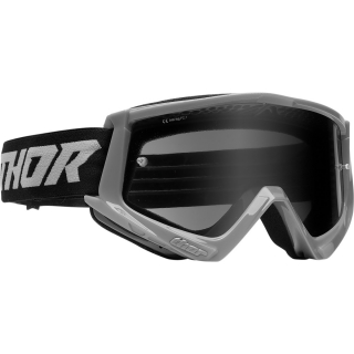 Motokrosové brýle THOR COMBAT SAND ŠEDÁ/ČERNÁ 22