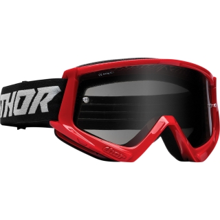 Motokrosové brýle THOR COMBAT SAND ČERVENÁ/ČERNÁ 22