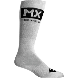 Motokrosové podkolenky THOR MX COOL SOCK ŠEDÁ/ČERNÁ vel. S/M EU 40-43