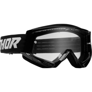 Dětské motokrosové brýle THOR COMBAT RACER ČERNÁ/BÍLÁ