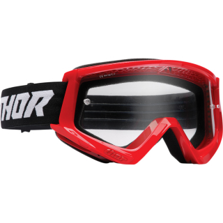 Dětské motokrosové brýle THOR COMBAT RACER ČERNÁ/ČERVENÁ 22
