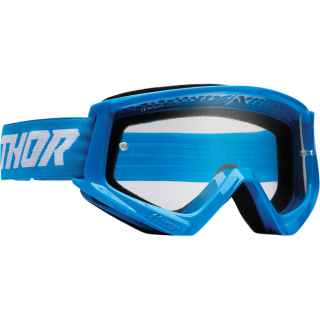 Dětské motokrosové brýle THOR COMBAT RACER MODRÁ/BÍLÁ 