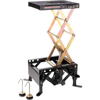 Hydraulický MX stojan pod moto MOOSE RACING STAND LIFT SCIS HYDRAULIC černý, nosnost 158 kg (350 lb) 
