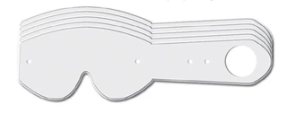Trhačky - odhazky - strhávací slídy pro brýle PROGRIP 3205 / 3206 magnet/advence (10 vrstev v balení, čiré) 