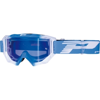 Motokrosové brýle Progrip PG 3200 VENOM modrý zrcadlový objektiv