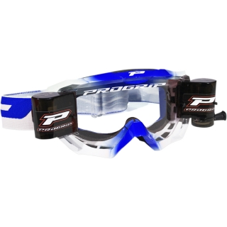 Motokrosové - enduro brýle s roll-off systémem PROGRIP 3200 VENOM modré
