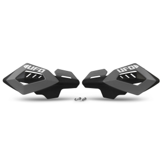 Kryty páček motocyklu UFO ARCHES HANDGUARDS barva šedé - pár