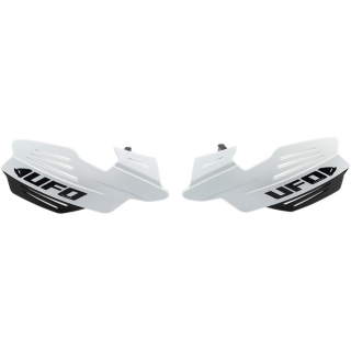 Kryty páček motocyklu UFO VULCAN HANDGUARDS barva bílá - pár