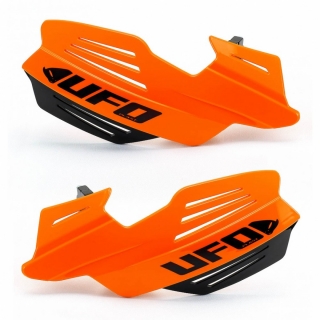Kryty páček motocyklu UFO VULCAN HANDGUARDS barva fluo oranžová - pár