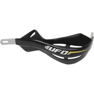 Kryty páček motocyklu s hliníkovou výztuhou UFO UNIVERSAL HANDGUARDS barva černá - pár