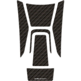 Samolepka - tank pad na nádrž motocyklu ONEDESIGN UNIVERSAL TANK PAD pro BMW F 900 XR 2020-2021  