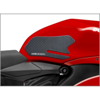 Samolepka - tank pad - tank grips ONEDESIGN pro DUCATI PANIGALE V2 2021 - barva černá