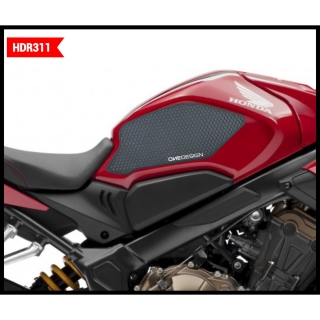 Samolepka - tank pad - tank grips ONEDESIGN pro HONDA CB 650R 2019-2021 - barva černá  