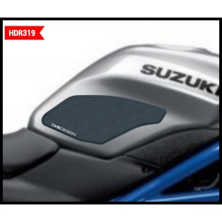 Samolepka - tank pad - tank grips ONEDESIGN pro SUZUKI SV 650/650 ABS 2017-2020 barva černá  
