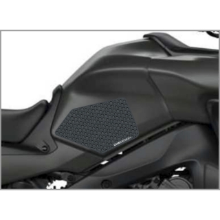 Samolepka - tank pad - tank grips ONEDESIGN pro YAMAHA TRACER 9 rok 2021  barva černá  