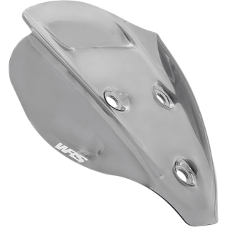 Plexi motocyklu WRS pro DUCATI STREETFIGHTER V4/S rok 2020-2021, barva tmavě kouřová, výška 25 cm, verze sport