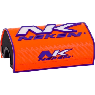Kryt bezhrazdových řidítek motocyklu NEKEN SPECIAL EDITION 3D BAR PADS oranžová