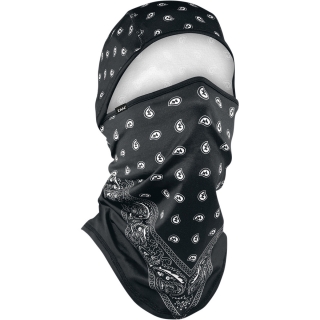 Multifunkční kukla ZANHEADGEAR SPORTFLEX CONV BK PAISLY - velikost universal