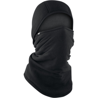 Multifunkční teplejší kukla ZANHEADGEAR SPORTFLEX LO-PILE ČERNÁ - velikost universal